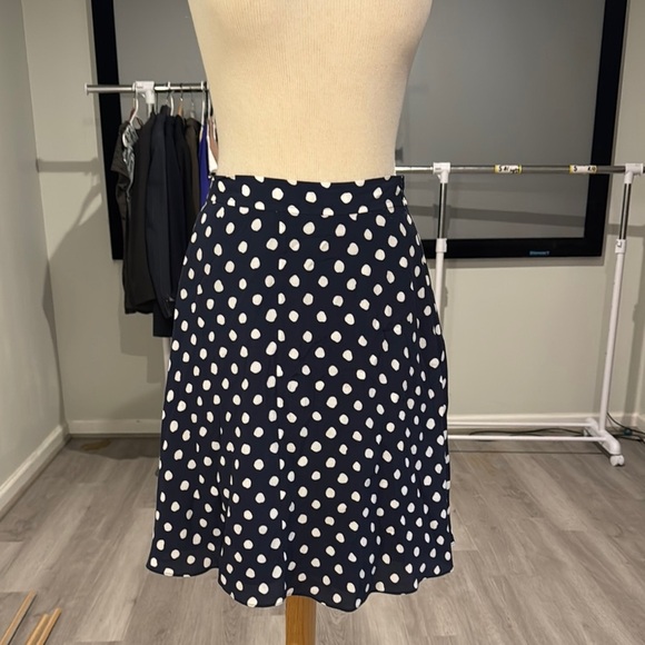 Kate Spade Black and White‎ A-Line Skirt Knee-Length Casual - Picture 1 of 2
